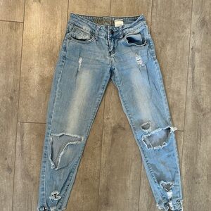 VIP distressed jeans 00